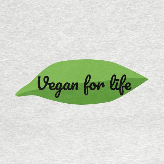 Vegan for life by WordsGames